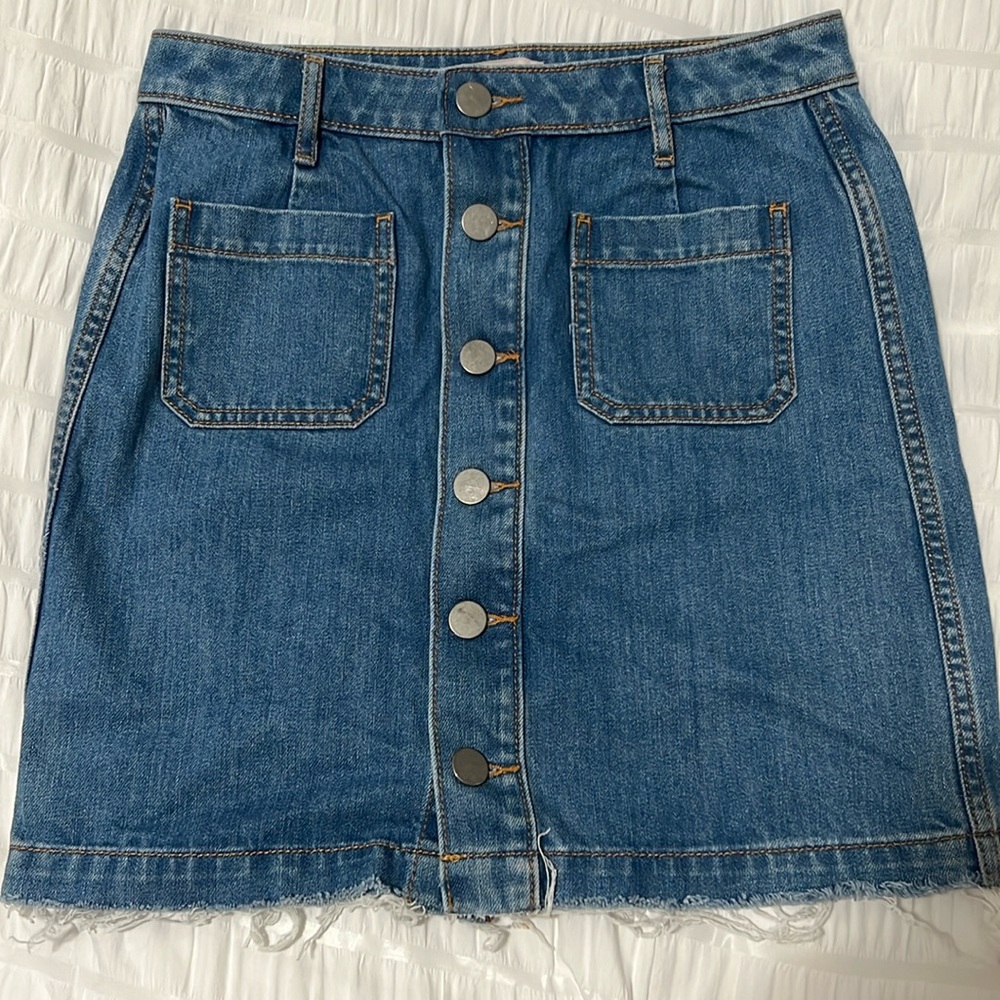 Denim Jean Skirt
